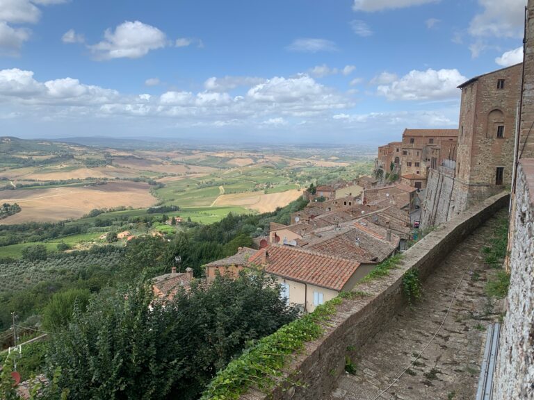 View from Montepulciano.